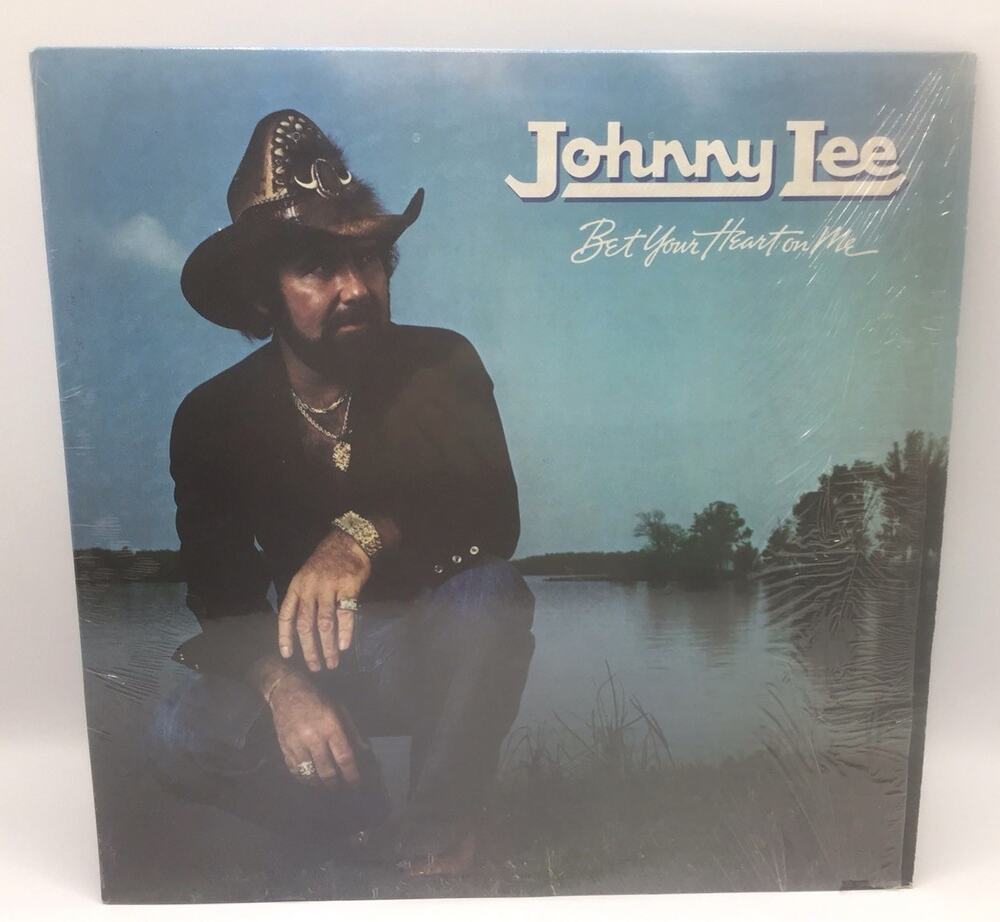 Johnny Lee Bet Your Heart On Me Vinyl LP Record Columbia House In Shrink 1981